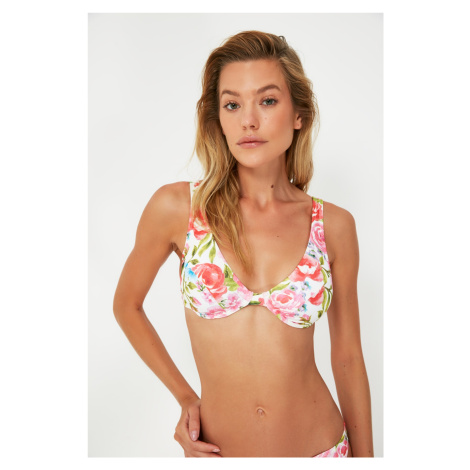 Bikiny vrchný diel Trendyol Floral patterned