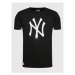 New Era Tričko New York Yankees MLB Team Logo 11863697 Čierna Regular Fit