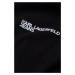 Sveter Karl Lagerfeld Jeans Klj Contrast Ribbed Sweater Čierna