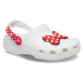 Dievčenské kroksy (rekreačná obuv) CROCS Disney Minnie Mouse Classic Clog T white red