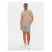 Jack&Jones Bavlnené šortky Jpstmarco 12249321 Sivá Slim Fit