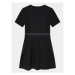 Calvin Klein Jeans Každodenné šaty Logo Tape IG0IG02310 Čierna Regular Fit