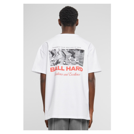 Men's T-shirt Ball Hard Heavy Oversize white mister tee