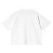 Carhartt WIP W S/S Chester T-Shirt White - Dámske - Tričko Carhartt WIP - Biele - I030656_02_XX