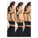 Trendyol Black 3 Different Uses Supportive/Styping Back String Strap Knitted Sports Bra