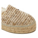 Manebi Espadrilky Yucatan Double Sole Espadrilles G 1.2 D0 Béžová