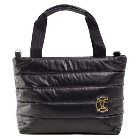 ČIERNA LESKLÁ PREŠÍVANÁ CROSSBODY -OW-TR-1072-1