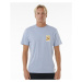 Rip Curl SURF REVIVAL LINED UP TEE Spray Blue T-shirt