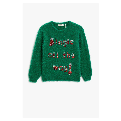 Koton Girls Green Sweater