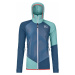 Ortovox Col Becchei Jacket W Petrol Blue Outdoorová bunda