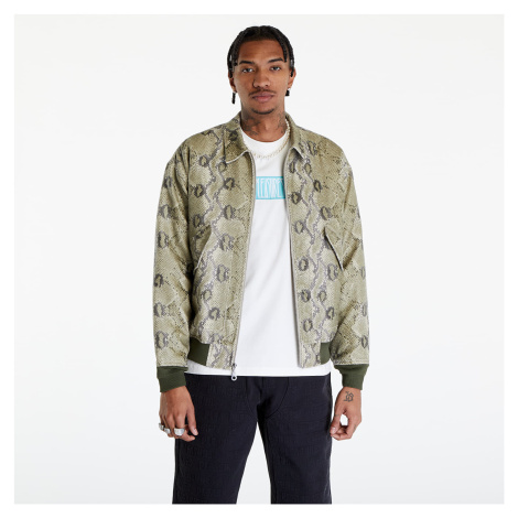 Bunda PLEASURES Rattle Flight Jacket Green