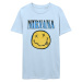 Nirvana tričko Xerox Smiley Blue