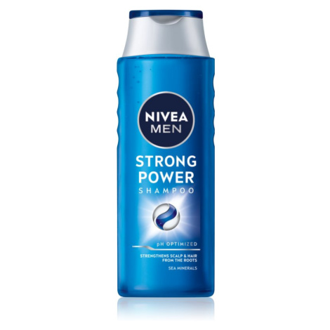 NIVEA MEN Strong Power posilňujúci šampón pre mužov