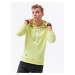 Pánská mikina Hoodie model 17247531 Lime XL - Ombre