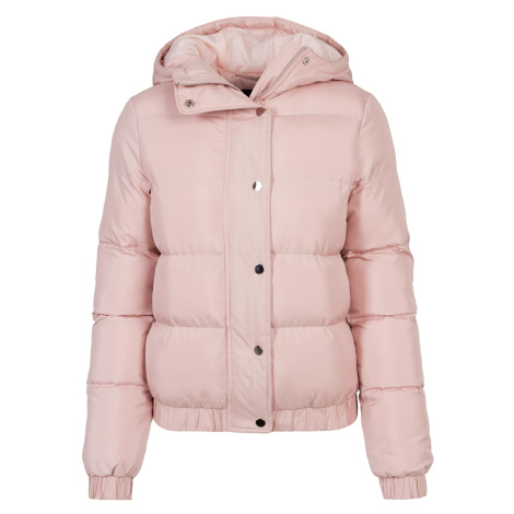 Women's pink hooded jacket Urban Classics