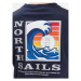 North Sails Tričko 692840 Tmavomodrá Regular Fit