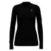 Odlo SUW TOP CREW NECK L/S NATURAL 100% MERINO Dámske tričko s dlhým rukávom, čierna, veľkosť