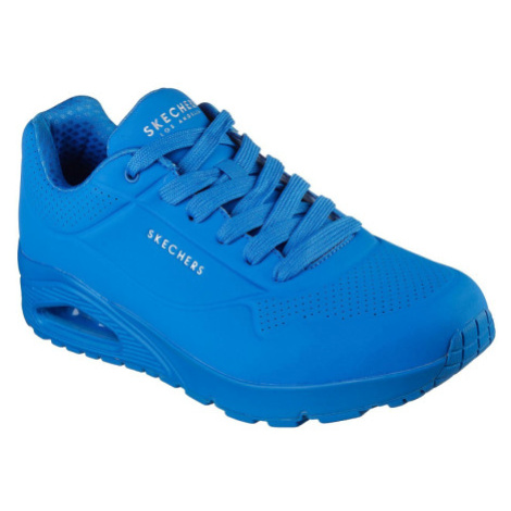 Pánska rekreačná obuv SKECHERS Uno Stand On Air blue