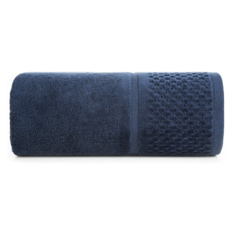 Eurofirany Unisex's Towel 381761 Navy Blue