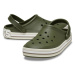 Kroksy (rekreačná obuv) CROCS Crocband Off Court Logo Clog army green