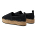 Calvin Klein Jeans Espadrilky Platform Espadrille Uc YW0YW01377 Čierna