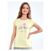 Dievčenské pyžamo Cornette Kids Girl 787/98 Parrots 98-128 Žlutá