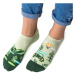 Asymetrické dámské kotníkové ponožky model 8742339 005 bílá 3942 - More