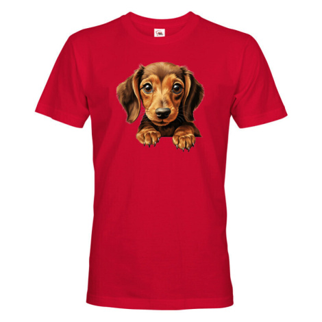 Pánské tričko Jezevčík - tričko pre milovníkov psov