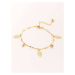 Gold bracelet Yups dbi0481. R06