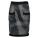 Karl Lagerfeld  boucle knit skirt  Sukňa Viacfarebná