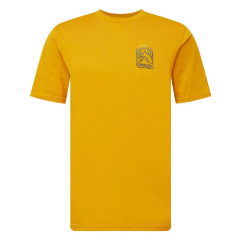 OAKLEY Funkčné tričko 'Mountain Sun'  modrosivá / karí