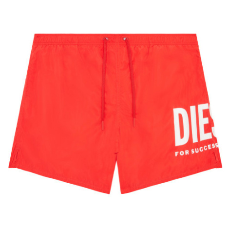 Plavky Diesel Bmbx-Nico Boxer-Shorts Červená