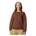 Gildan Unisex mikina GSF000 Cocoa