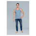 Paco tank top with narrow straps - grey