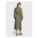 Moss Copenhagen Košeľové šaty Sidona 16975 Zelená Regular Fit