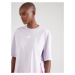 ADIDAS SPORTSWEAR Funkčné tričko  pastelovo fialová / biela