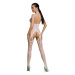 Passion ECO BS013 white - Bodystocking Farba: Biela