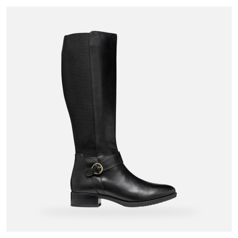 Black women's boots Geox Felicity - Women's