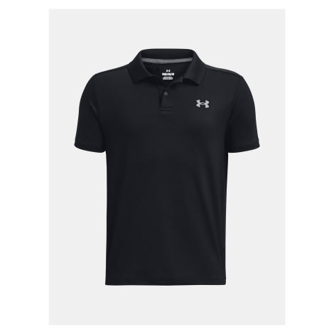 Čierne športové polo tričko Under Armour UA Performance Polo