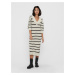 Creamy Women's Striped Sweater Midishats ONLY New Tessa - Women