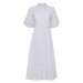 SELECTED FEMME Košeľové šaty 'VIOLETTE'  biela