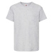 Grey T-shirt for Children Original Fruit of the Loom