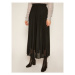 Marella Plisovaná sukňa Brama 37760109 Čierna Regular Fit