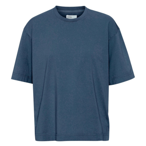 Colorful Standard Oversized Organic T-Shirt Petrol Blue Pánske - Tričká Colorful Standard - Modr