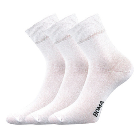 BOMA ponožky Zazr white 3 páry 112863