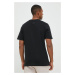 Bavlnené tričko adidas čierna farba, s potlačou, IC9347