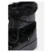 Dámske členkové zimné topánky MOON BOOT L-Track Faux Fur black