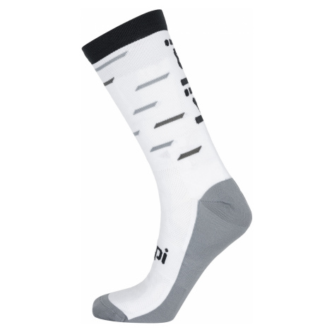 Kilpi BORENY-U Unisex športové ponožky PU0055KI Biela