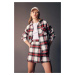 DEFACTO Cool Oversize Plaid Flannel Long Sleeve Shirt