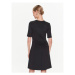 Calvin Klein Každodenné šaty Technical Knit Mini Dress K20K205513 Čierna Regular Fit